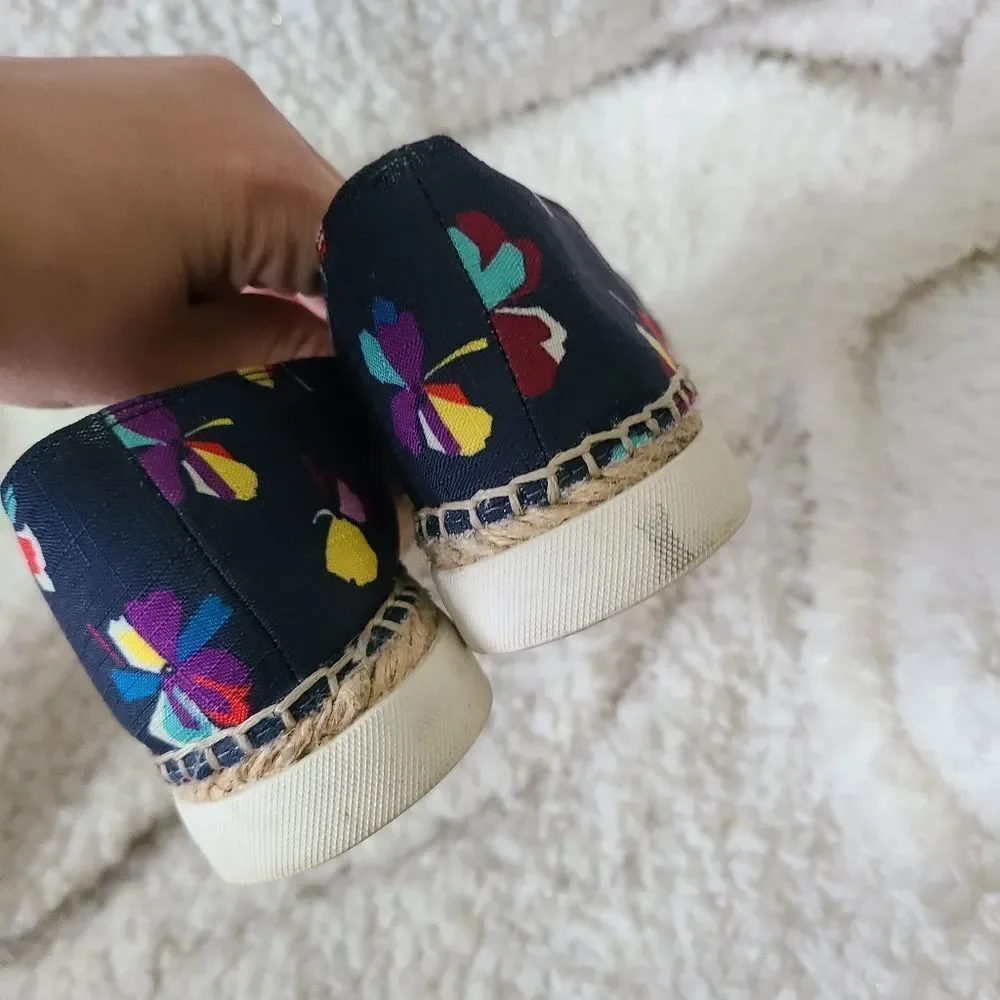 Vince Camuto Tratida Floral Espadrille Shoes‎ sz 10